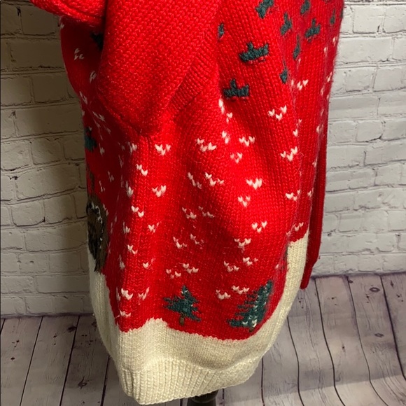 G.H. Bass & co holiday sweater L - Picture 3 of 8